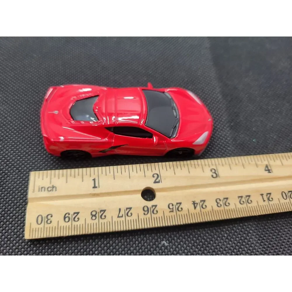 Kinsmart Jaguar XE SV Project 8 Red Diecast Car 1:38 Pull Back Toy Lot 2